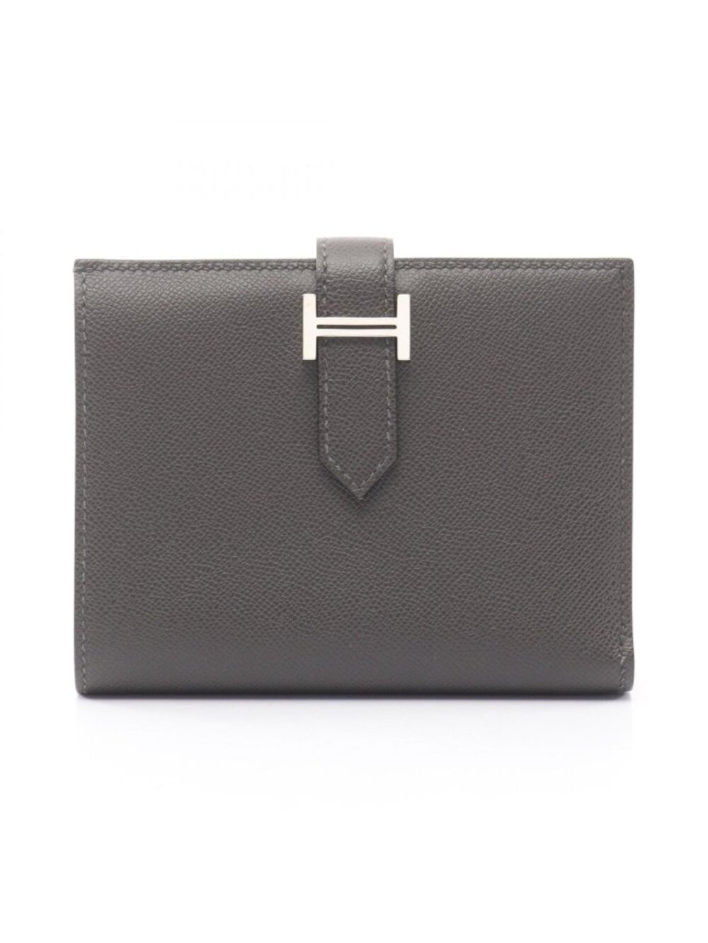 Hermes Bifold Wallet Bearn Compact Ardoise